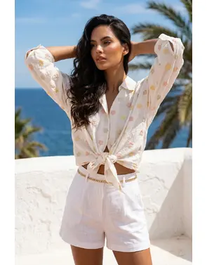 Garde-robe - Blouse - Roze-beige