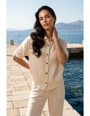 Garde-robe - Blouse - Beige