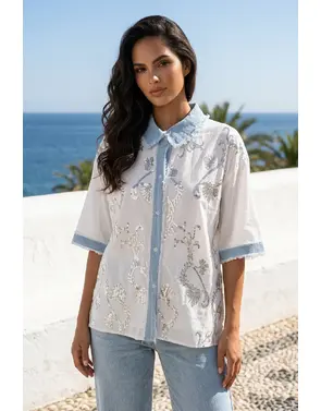 Garde-robe - Blouse - Jeans licht