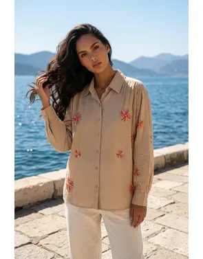 Garde-robe - Blouse - Beige