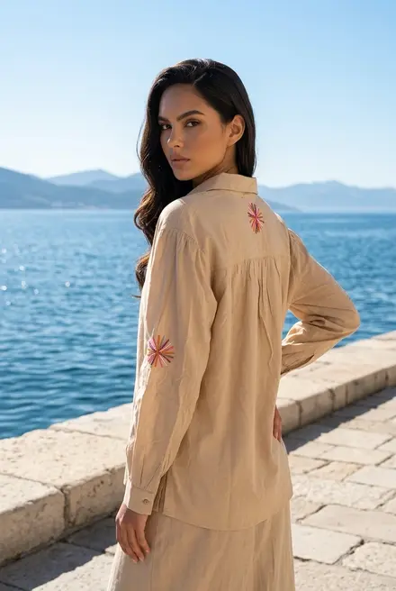 Garde-robe - Blouse - Beige