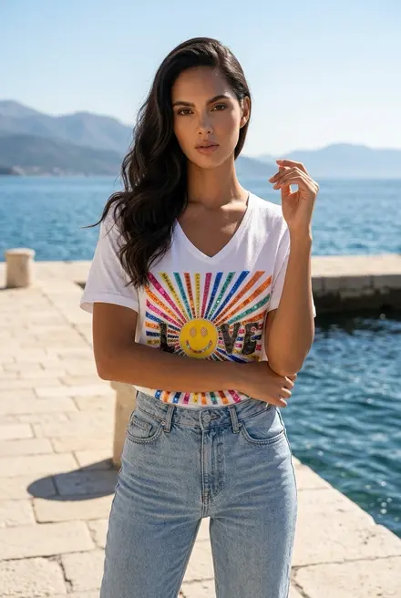 Garde-robe - T-shirt - Wit
