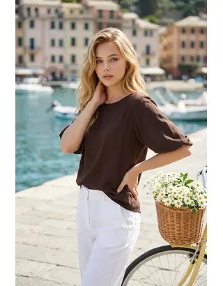 Garde-robe - Top - Bruin