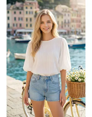 Garde-robe - Top - Ecru