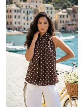Garde-robe - Top - Bruin