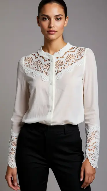 Garde-robe - Blouse - Wit