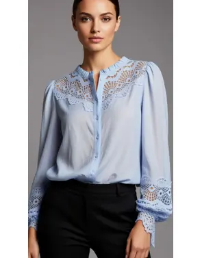 Garde-robe - Blouse - Blauw