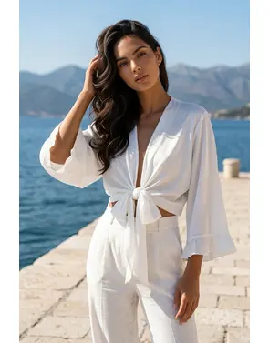 Garde-robe - Gilet - Wit