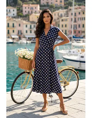 Garde-robe - Lang kleed - Marine