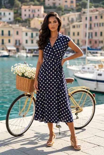 Garde-robe - Lang kleed - Marine