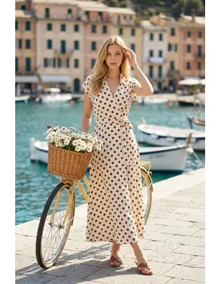 Garde-robe - Lang kleed - Beige