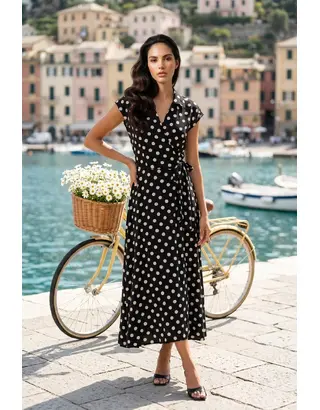 Garde-robe - Lang kleed - Zwart