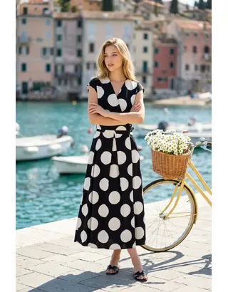 Garde-robe - Lang kleed - Zwart