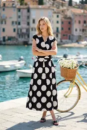 Garde-robe - Lang kleed - Zwart