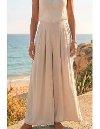 Garde-robe - Lange Broek - Beige