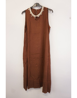 Garde-robe - Lang kleed - Bruin