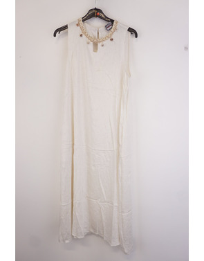 Garde-robe - Lang kleed - Ecru