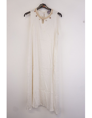 Garde-robe - Lang kleed - Ecru