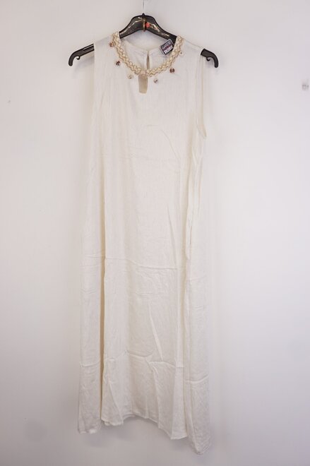 Garde-robe - Lang kleed - Ecru