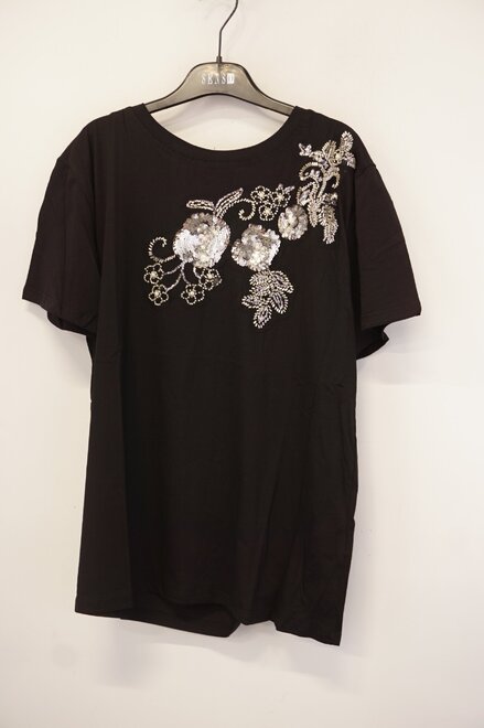 Garde-robe - T-shirt - Zwart