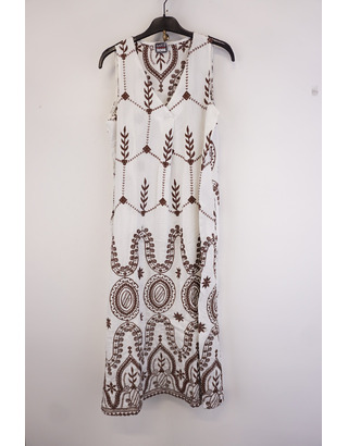 Garde-robe - Lang kleed - Bruin