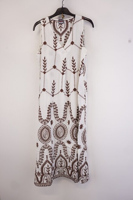Garde-robe - Lang kleed - Bruin