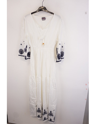 Garde-robe - Lang kleed - Ecru
