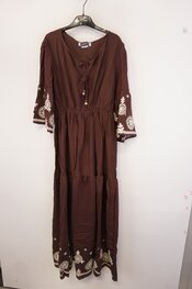 Garde-robe - Lang kleed - Bruin