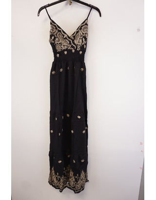 Garde-robe - Lang kleed - Zwart