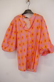 Garde-robe - Blouse - Fushia-oranje