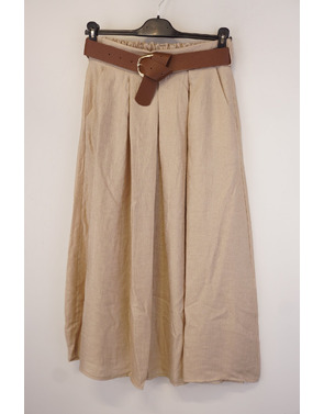 Garde-robe - Lange Rok - Beige