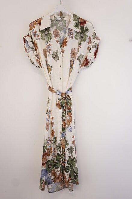 Garde-robe - Lang kleed - Kaki