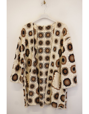Garde-robe - Gilet - Zwart-beige