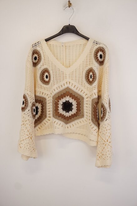 Garde-robe - Top - Beige-bruin