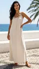 Garde-robe - Lang kleed - Beige
