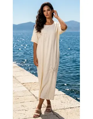 Garde-robe - Lang kleed - Beige