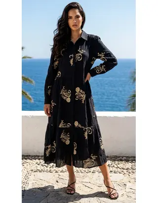 Garde-robe - Lang kleed - Marine