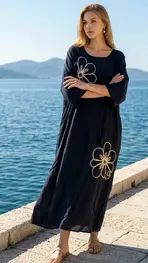 Garde-robe - Lang kleed - Marine