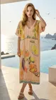 Garde-robe - Lang kleed - Roze-beige