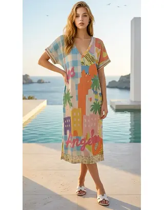 Garde-robe - Lang kleed - Multicolor