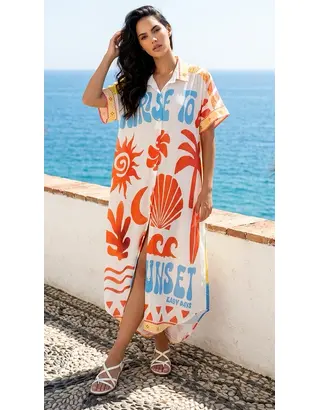 Garde-robe - Lang kleed - Multicolor