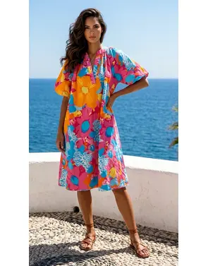 Garde-robe - Kort Kleedje - Roze