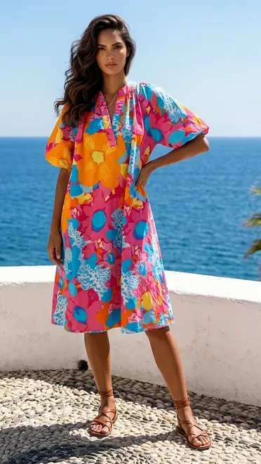 Garde-robe - Kort Kleedje - Roze