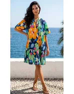 Garde-robe - Kort Kleedje - Groen