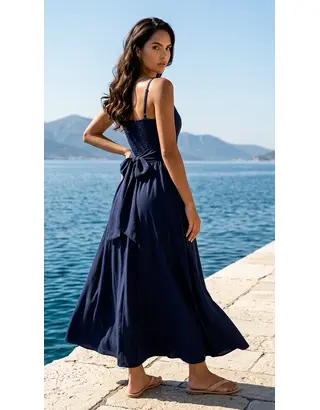 Garde-robe - Lang kleed - Marine