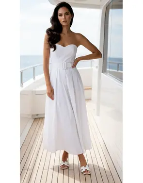 Garde-robe - Kort Kleedje - Wit