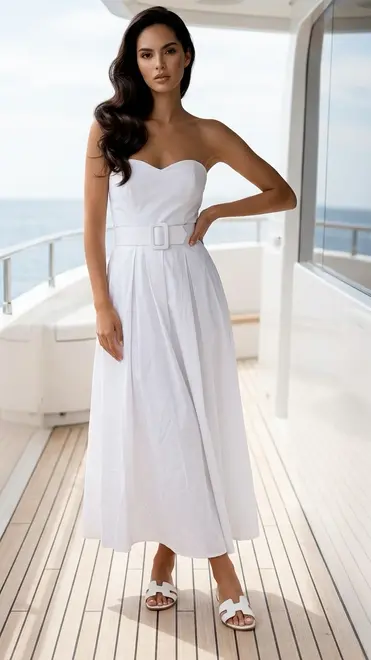 Garde-robe - Kort Kleedje - Wit