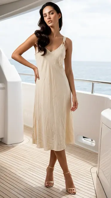 Garde-robe - Kort Kleedje - Beige