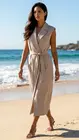 Garde-robe - Lang kleed - Taupe