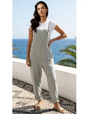 Garde-robe - salopette - Kaki